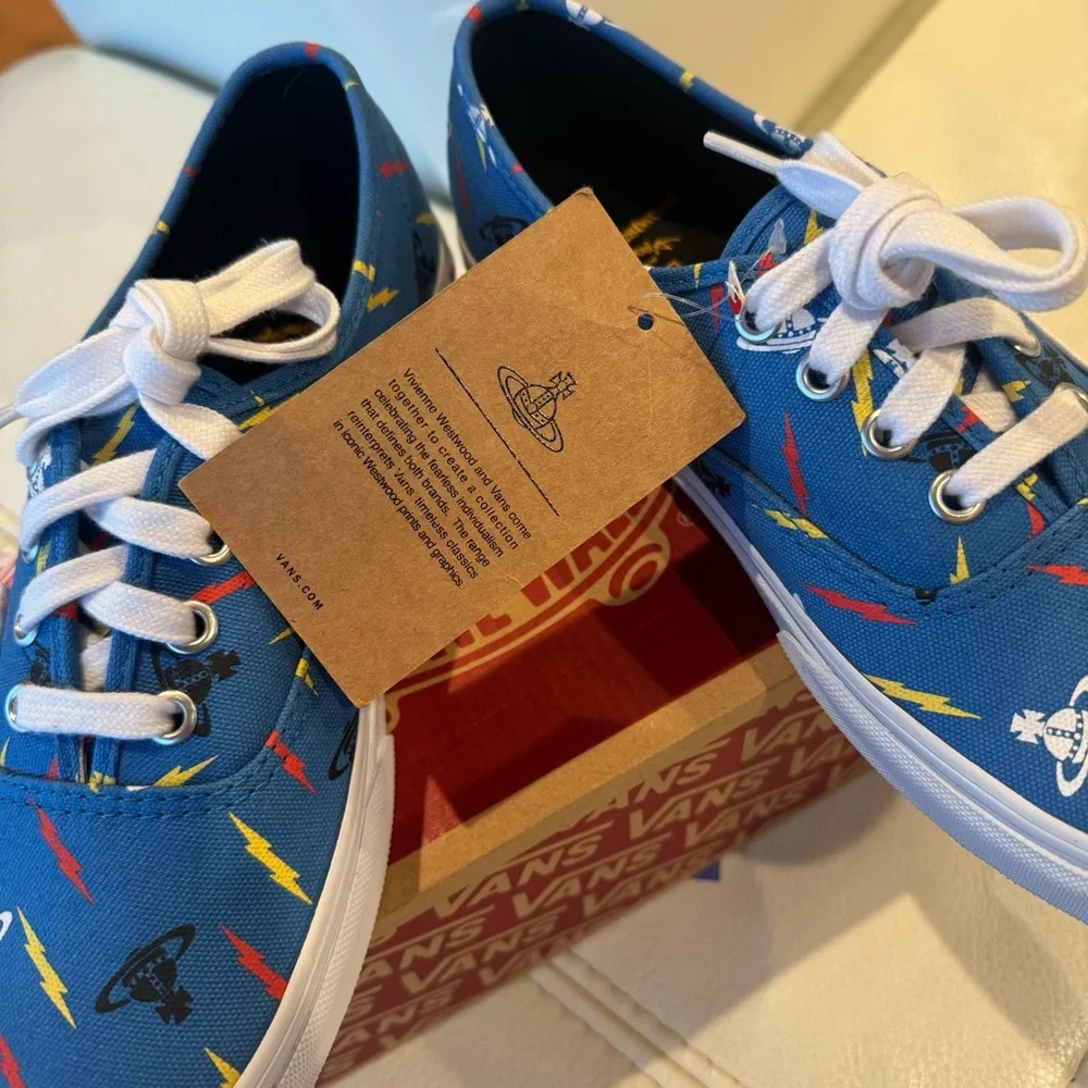 🎯SOLD🎯 Vans Authentic Vivienne Westwood “Anglomania” Men’s 6 or Ladies 7.5 NWT - Picture 9 of 16